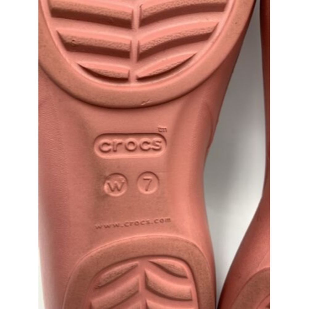 CROCS Sloane Flats Women’s Size 7 Blossom Pink Slip On Shoes (205873) Casual - Picture 8 of 8